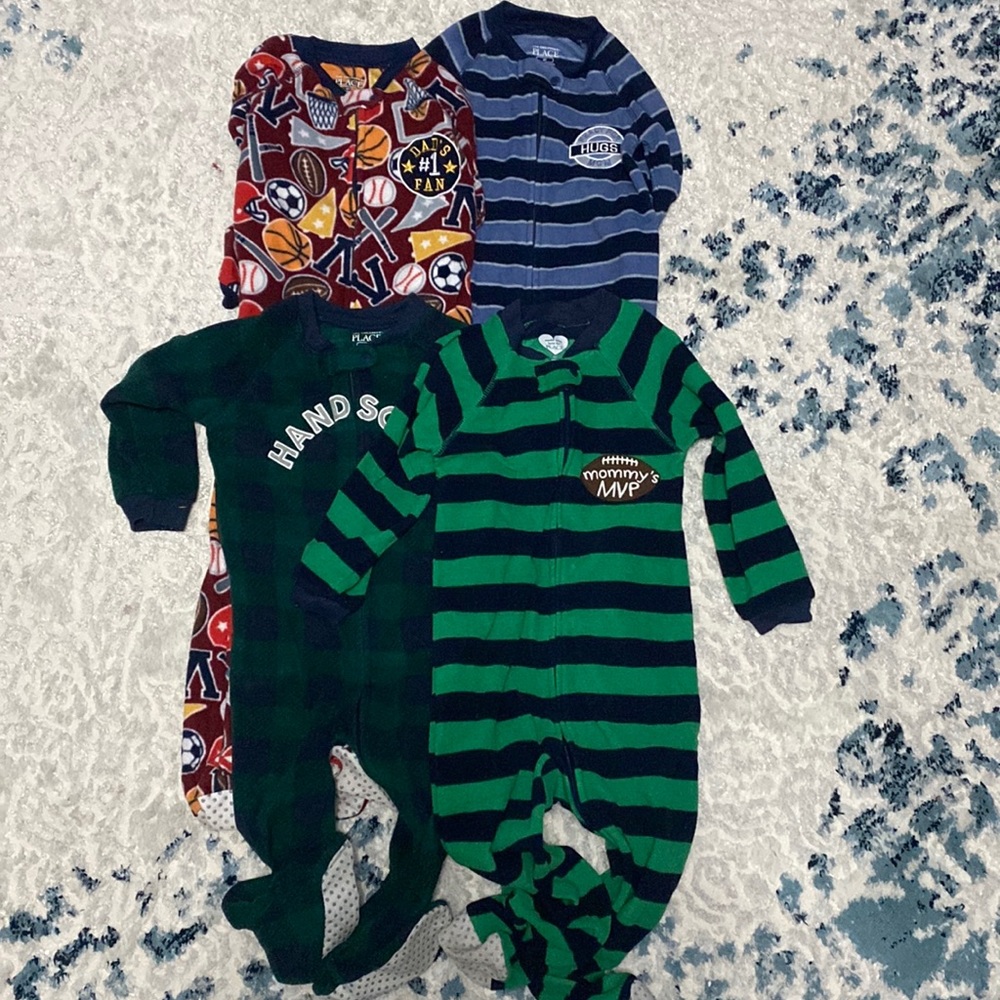 The children’s place pijamas a set of 4 for 3 year olds